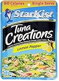 Starkist Tuna Creations, Zesty Lemon Pepper, Single Serve 2.6-Ounce Pouch (Pack of 10)