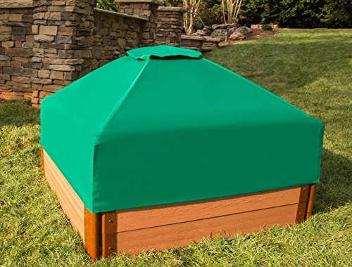 Frame It All 48in. x 37in. Telescoping Square Sandbox Canopy & Cover - Thumbnail 4