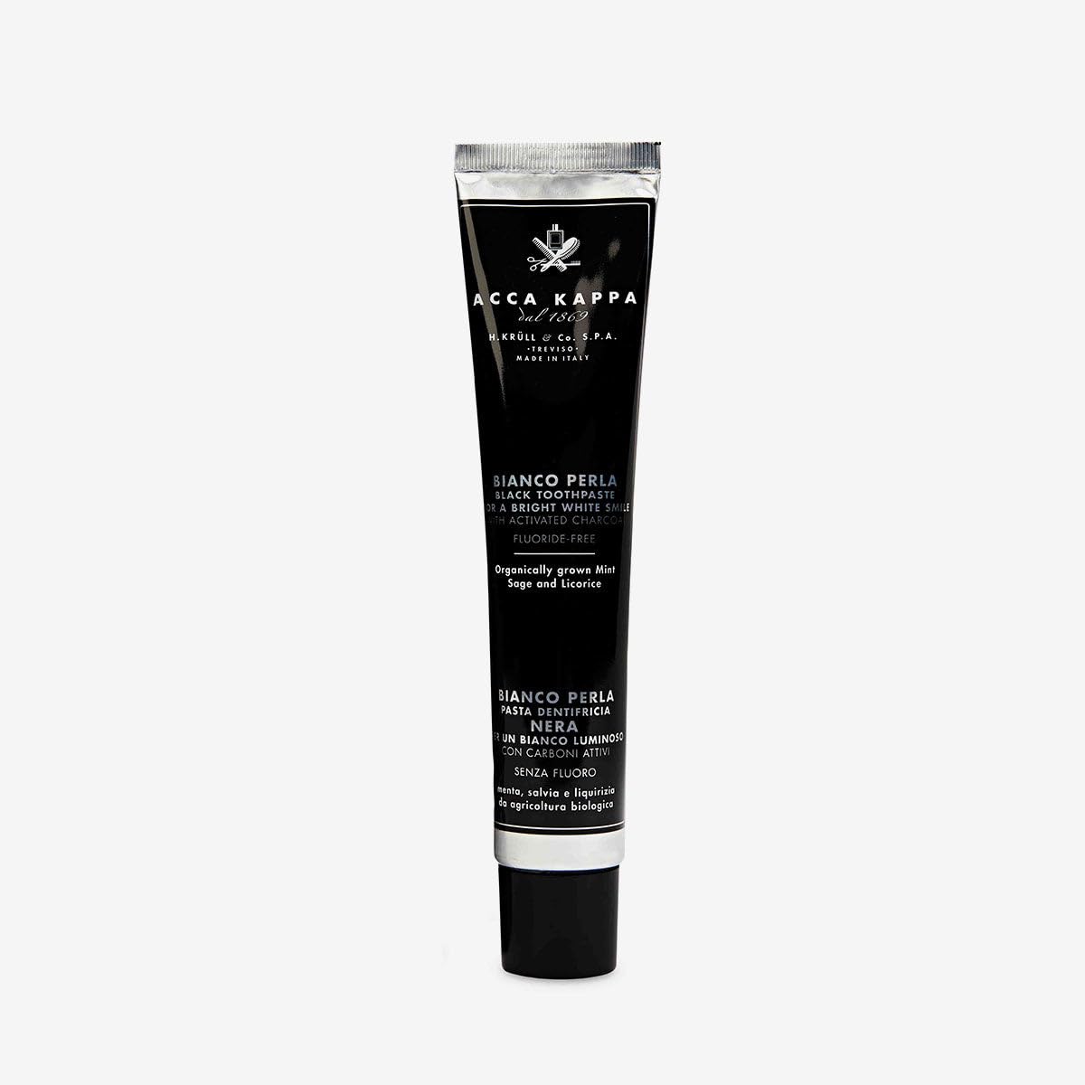 Acca Kappa Activated Charcoal Toothpaste, 100 ml