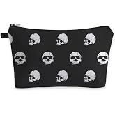 Loomifang Small Makeup Bag Cosmetic Bag for Women, Pretty Design Organizer Case with Zipper Closure, Lightweight and Water-Resistant Make Up Bag - 8.65