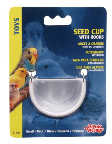 Living World Seed Cup with Hook, Small