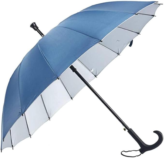 MultiFunction Crutches Umbrella Sunscreen Umbrella Elderly Umbrella