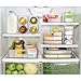 iDesign BPA-Free Plastic Pantry and Kitchen Storage, Freezer and Fridge Organizer Bin with Easy Grip Handles – 14.5