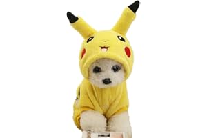 ONCPCARE Cute Soft Dog Costume Fleece Dog Coat Lovely Warm Dog Clothes for Winter