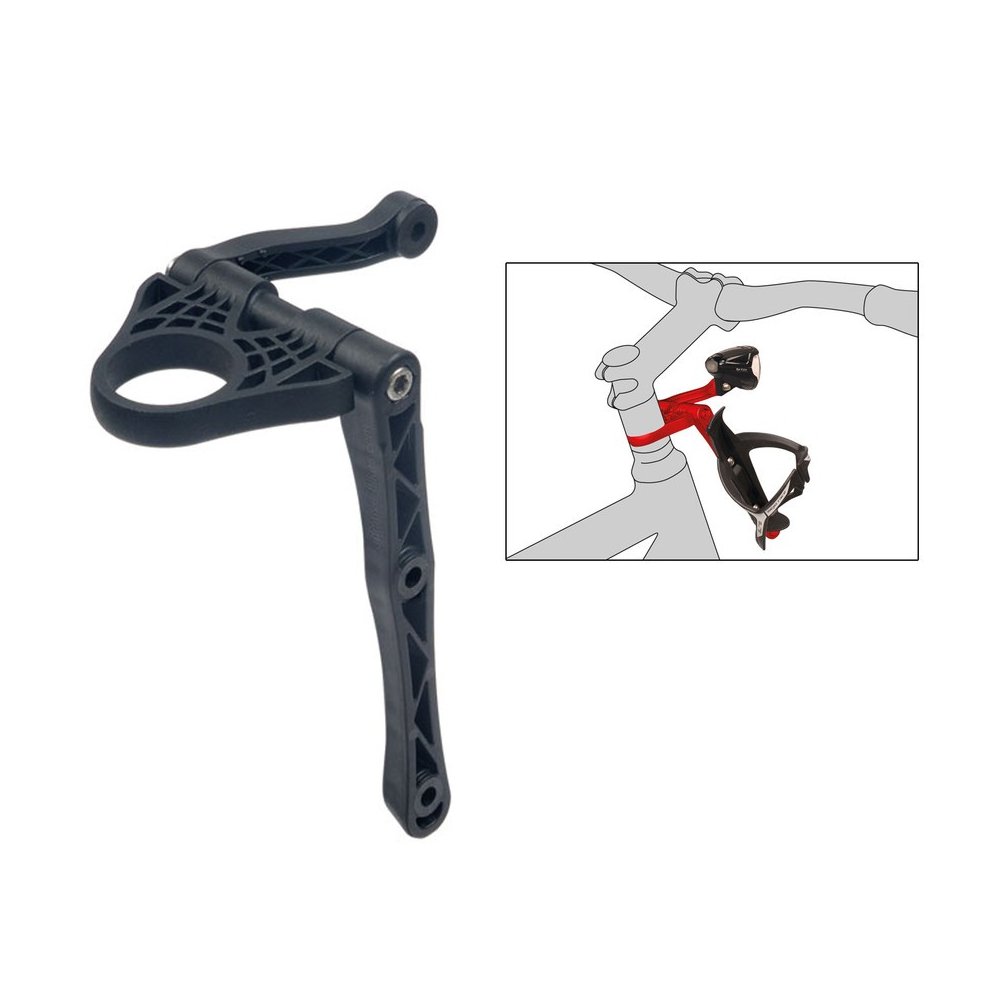 Additive Unisex – Adult Bottle Cage – 2324046800 Bottle Holder, Black, One Size