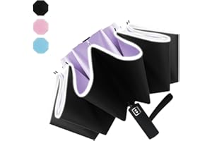 Pumi-geous Automatic Umbrella Windproof Lightweight Strong Compact UV Protection Rain Travel Umbrellas Collapsible Backpack Umbrella Suit For Adult