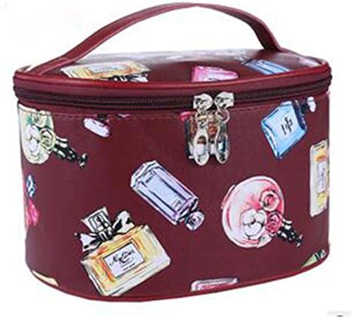 Women Waterproof Cosmetic Bags Make Up Travel Toiletry Storage Box Makeup Bag Coffee