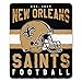 Northwest NFL New Orleans Saints Unisex-Adult Fleece Throw Blanket, 50