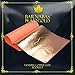 Barnabas Blattgold Genuine Copper Leaf, Loose Sheets [25 Sheets, 5.5 inch], Metal Foil Leaf for Painting, Arts and Crafts