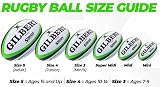 Gilbert England Rugby Ball Keyring Multi Colour One Size view 2