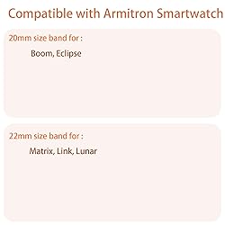 Compatible with Armitron Matrix Smartwatch