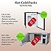 Body Help Reusable Therapy Gel Pack for Arthritis, Headache, Knee, Ankle, and Wrist Pain - Hot and Cold Compress for Immediate Pain Relief