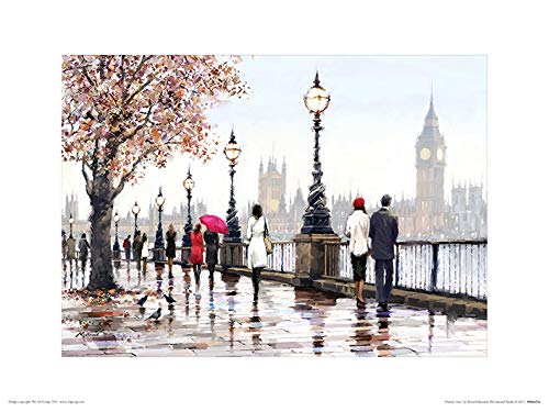 The Art Group Richard Macneil (Thames View) -Art Print 30 x 40cm, Paper, Multicoloured, 30 x 40 x 1.3 cm โ image 1