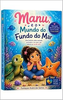Livro Manu, e o Mundo do Fundo do Mar