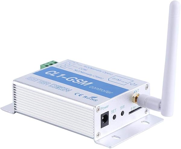 Neufday Mando a Distancia inalmbrico gsm SMS Smart Home Security System Switch CL1 GSMEU Plug