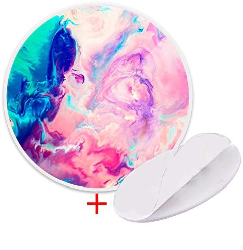 Cell Phone Stand,Pop Out Socket and grip for Iphone Smartphones and Tablet Devices.-(Marble-3)