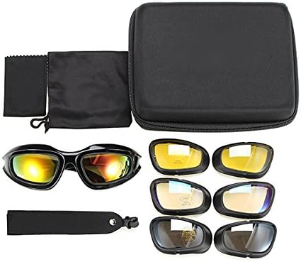 Winnerbe Military Tactical Goggles Motorcycle Riding Glasses Sun Glassess