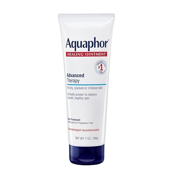 AQUAPHOR HEALING OINTMENT – DRY SKIN MOISTURIZER – HANDS, HEELS, ELBOWS, LIPS – 7 OZ. TUBE