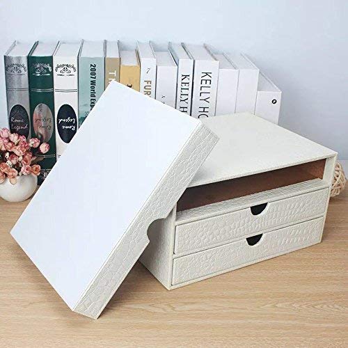 UnionBasic Leather Desktop Drawer Organizer, File Magazine