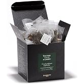 Dammann Freres Sachets, Vert Au Jasmin Tea Bags, Premium Gourmet French Jasmine Green Tea, 25 Count (Single Pack)