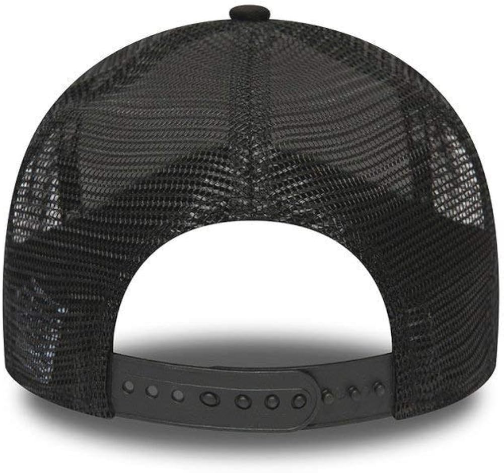 New Era New York Yankees Black League Essential A-Frame Adjustable Trucker Cap - One-Size - Image 5