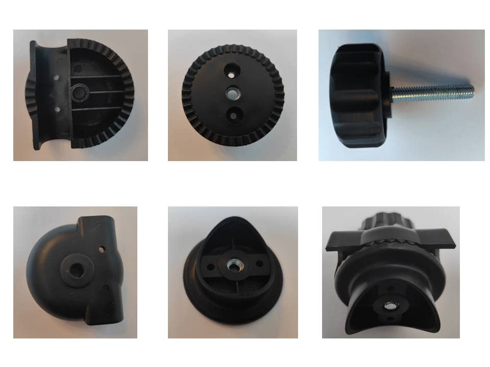 Garden Swing Plastic Fittings to attach canopy frame to swing frame Type 3