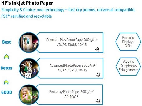 hp everyday photo paper 10x15