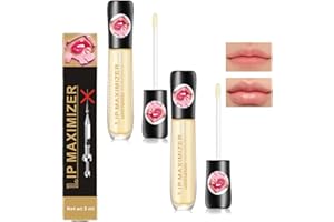 Lip Plumper Lip Gloss, Lip Care Serum Plumper Lip Extreme Volume, Enhancer Hydrated Lips, Moisturize, Eliminate Dryness Wrink