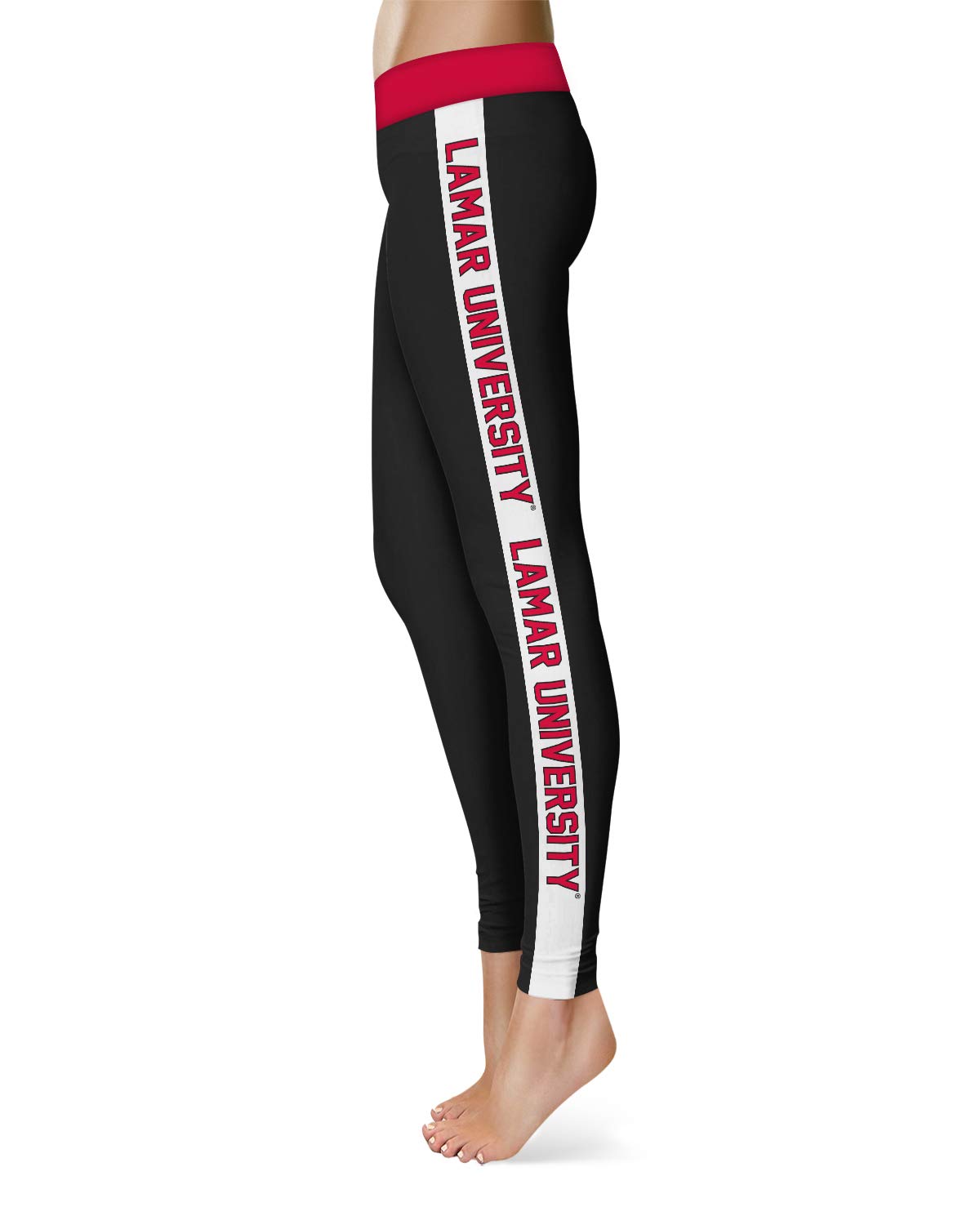 Vive La Fete Lamar Cardinals Stripes Leggings High