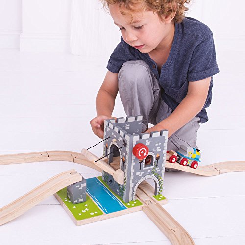 Bigjigs Rail Wooden Drawbridge - Wooden Train Set Accessories