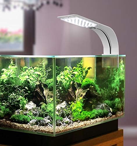 coralreef aqua Super Slim LED Aquarium Light Lighting Plants Grow Light Aquatic Plant Lighting Waterproof Clip-on Lamp for Fish Tank