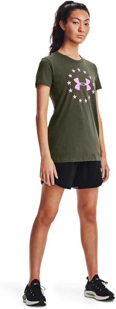 Under Armour Women's Freedom Logo T-Shirt: Sports & Outdoors