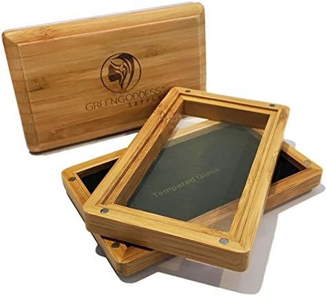 Pollen Sifter Box - Kief Box - Sturdy Bamboo Wood Construction