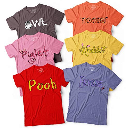 Winnie Bear Owl Tigger Piglet Rabbit 