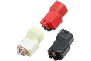 Anxingo 3 Pack DFI Map Wire Lead Coupler Replacement for Kawasaki KX250F KX250 KX450F KX450 KX450X KX450SR Lead Wire,White,Bl