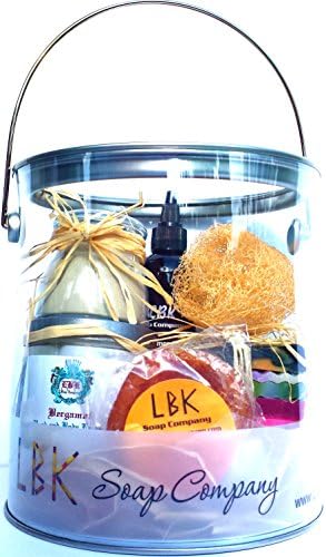 Mind and Body Purification Stress Relief Spa Gift Basket by LBK Soap Company