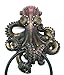 Ebros Gift Nautical Navy Unit Steampunk Octopus Kraken Warrior Decorative Resin Door Knocker Figurine As Home Decor Door Accessory Octo Creature Nautilus Submarine Hunter Victorian Sci Fi Sculpture