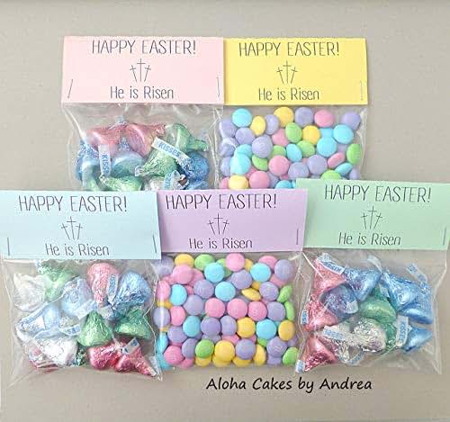 Amazon.com: "He is Risen" Happy Easter Bag Topper, Easter ...