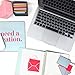 Kate Spade New York Gift Enclosures Card Set of 25 with Blank Interior and Lined Envelopes, Colorblock
