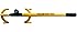 The Club 3000 Twin Hooks Steering Wheel Lock, Yellow
