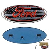 Shenwinfy Front Tailgate Emblem for 04-14 F150 F250 F350 Ford, Oval 9