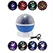 360 Degree Rotating Galaxy LED Night Lighting Lamp - Color Changing Light Up Your Bedroom With This Moon, Star,Sky Romantic LED Nightlight Projector, Best Christmas Gift for Kids Relaxing Sleeping Aid