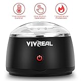 Electric Wax Warmer - Wax Warmer with Smart Control, 14 Ounces, One Touch Control Wax Heater with Removable Container Thermal Cutoff Embedded Wax Warmer for Hair Removal, Paraffin, Loose Wax, Hard Wax