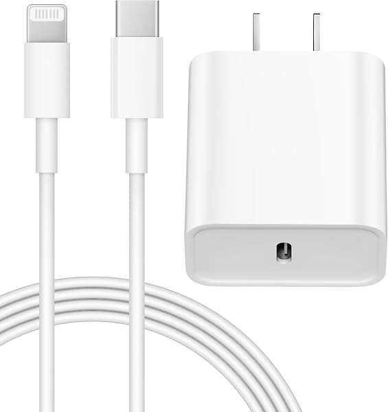 iPhone 14 13 12 Charger Fast Charging 20W PD USB C Wall Charger with 6FT Fast Charging Cable Compatible iPhone 14/13/12/11/Pr