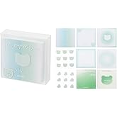 PATIKIL 112 Sheets Colorful Square Sticky Notes, 2.7x2.7 Self-Sticky Note Pads Adhesive Memo Pads Bulk for Home Office Desk Supplies Notebook Journal, Green