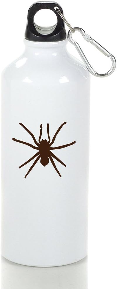 Unisex Super Big Spider Steel Classic Sports Shaker Water Bottle
