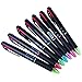 Ipienlee Multicolor Ballpoint Pens 0.7 mm Ball Point Pen 4 Color Ink (Black, Blue, Red, Green) in One Retractable Ballpoint Pen for Office School Supplies Pack of 12