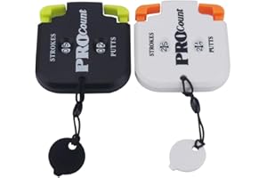 XINWOO Mini Golf Tally Counter Clicker Turning Technology up to 99 Score Stroke Counter Game Strike up for Men(Pack of 2)