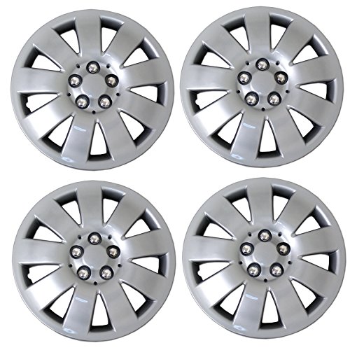 Mua Tuningpros WC316721S Pack of 4 Hubcaps 16Inches Silver Style 721 Style SnapOn