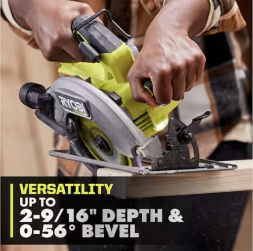 RYOBI ONE+ HP 18V Brushless Cordless 7-1/4 in. Circular Saw (Tool Only) photo 9